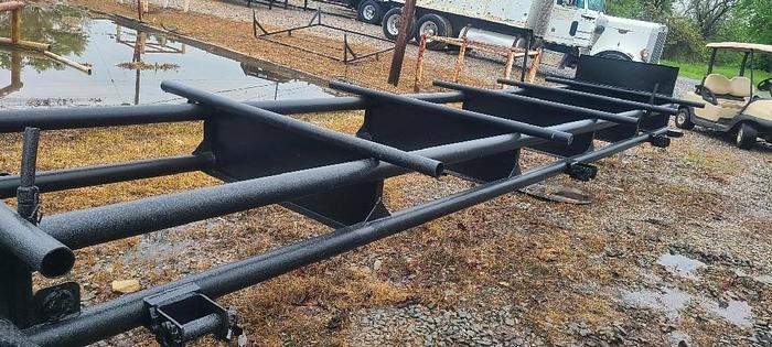 Used 2023 SHOP BUILT PIPE TRAILER