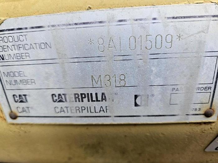 Used 1998 CATERPILLAR M318