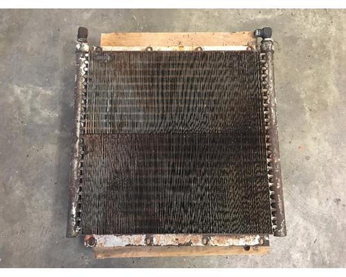 Used GOOD USED OIL COOLER, LENGTH: 23" W X : 22" L X 2" THICKNESS