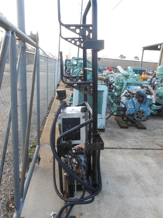 Used GARDNER DENVER BLOWER SYSTEM TRUCK BLOWER #GD150ACW 1800MAX RPM, HYDROPACK COOLER MODEL MH3 SN# S307823 WITH MACHINE SERVICES HYD PUMPS