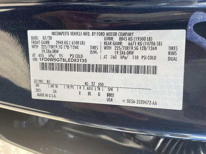 Used 2020 Ford F-550