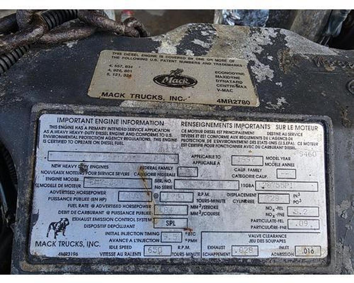 Used 1998 Mack E7
