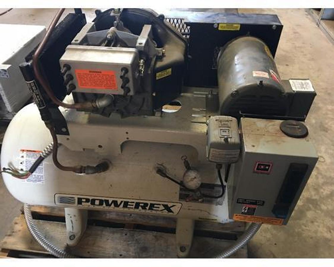 Used USED POWEREX AIR COMPRESSOR, MODEL # STS030132