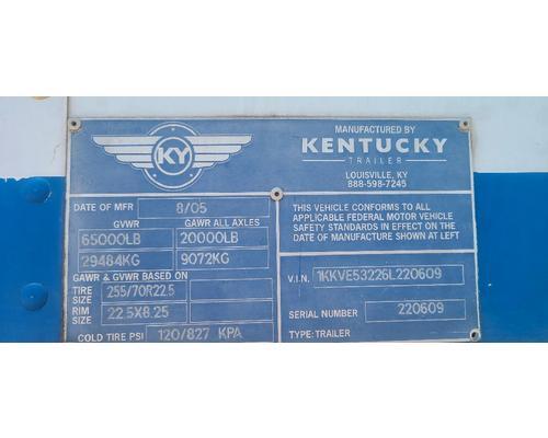 Used 2006 KENTUCKY MOVER BOX
