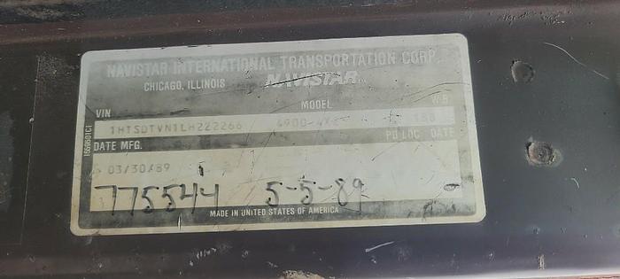 Used 1990 INTERNATIONAL 4900