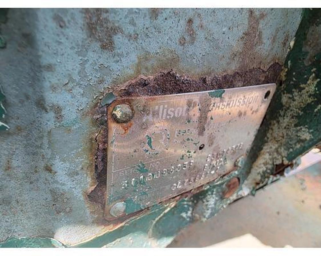 Used TRIPLEX MUD PUMP PAH200 DETROIT 8V92 WITH 5860 ST ALLISON