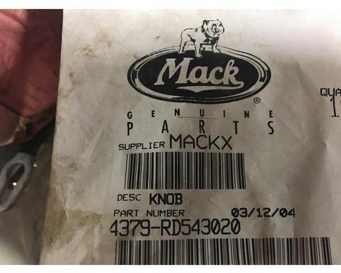 New surplus NEW SURPLUS KNOB A/C & HEAT CONTROL MACK