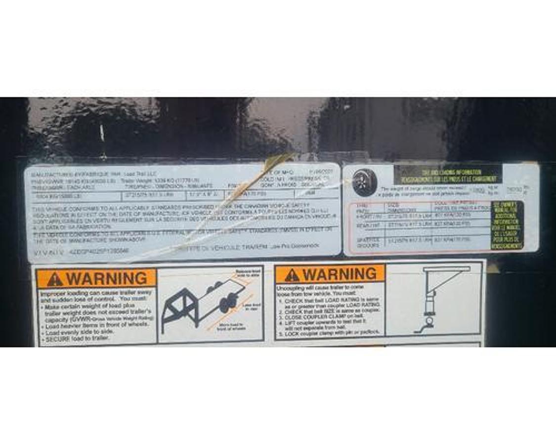 Used 2023 LOAD TRAIL LOAD TRAIL