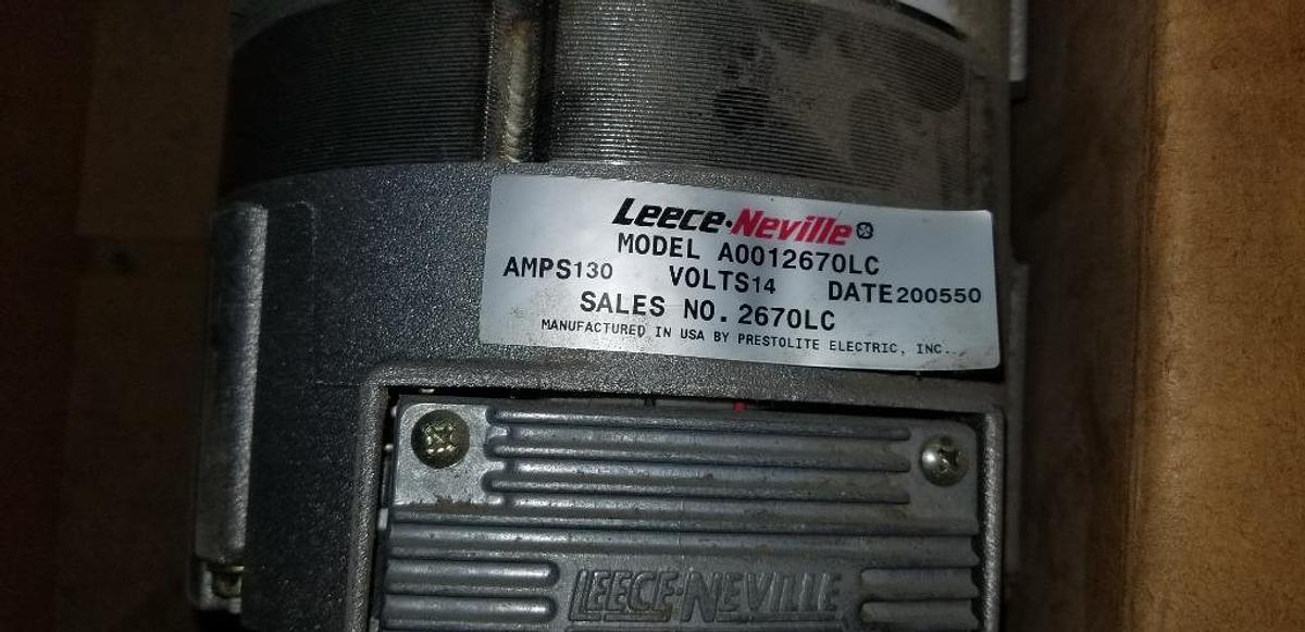 New surplus Leece Neville