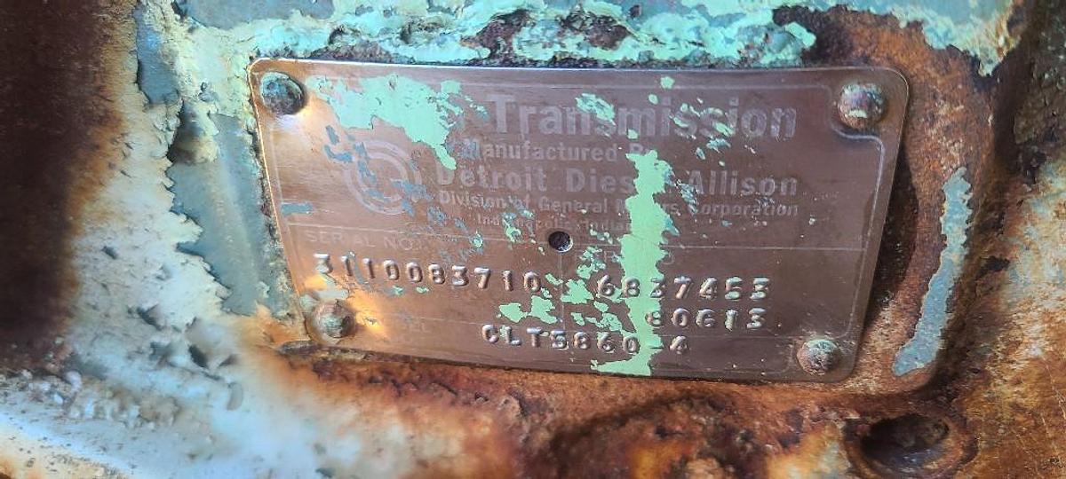 Used Allison CL(B)T5860-4