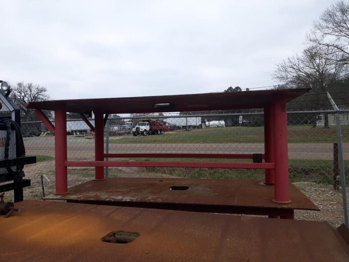 Used USED STEEL SHOP TABLE  WORK TABLE  104" L X 53"W X 36" H