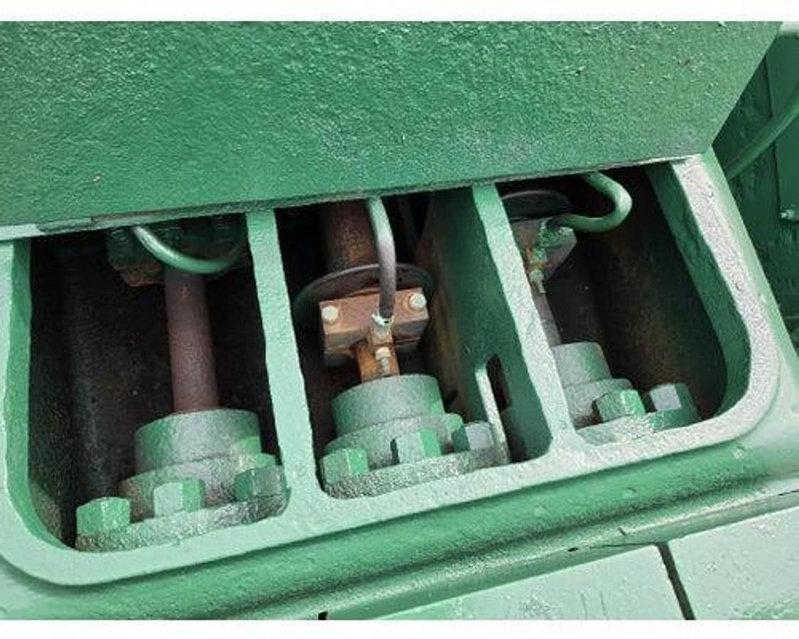 Used GARDNER DENVER PAH200 TRIPLEX MUD PUMP, DETROIT 8V71 WITH 5860ST ALLISON