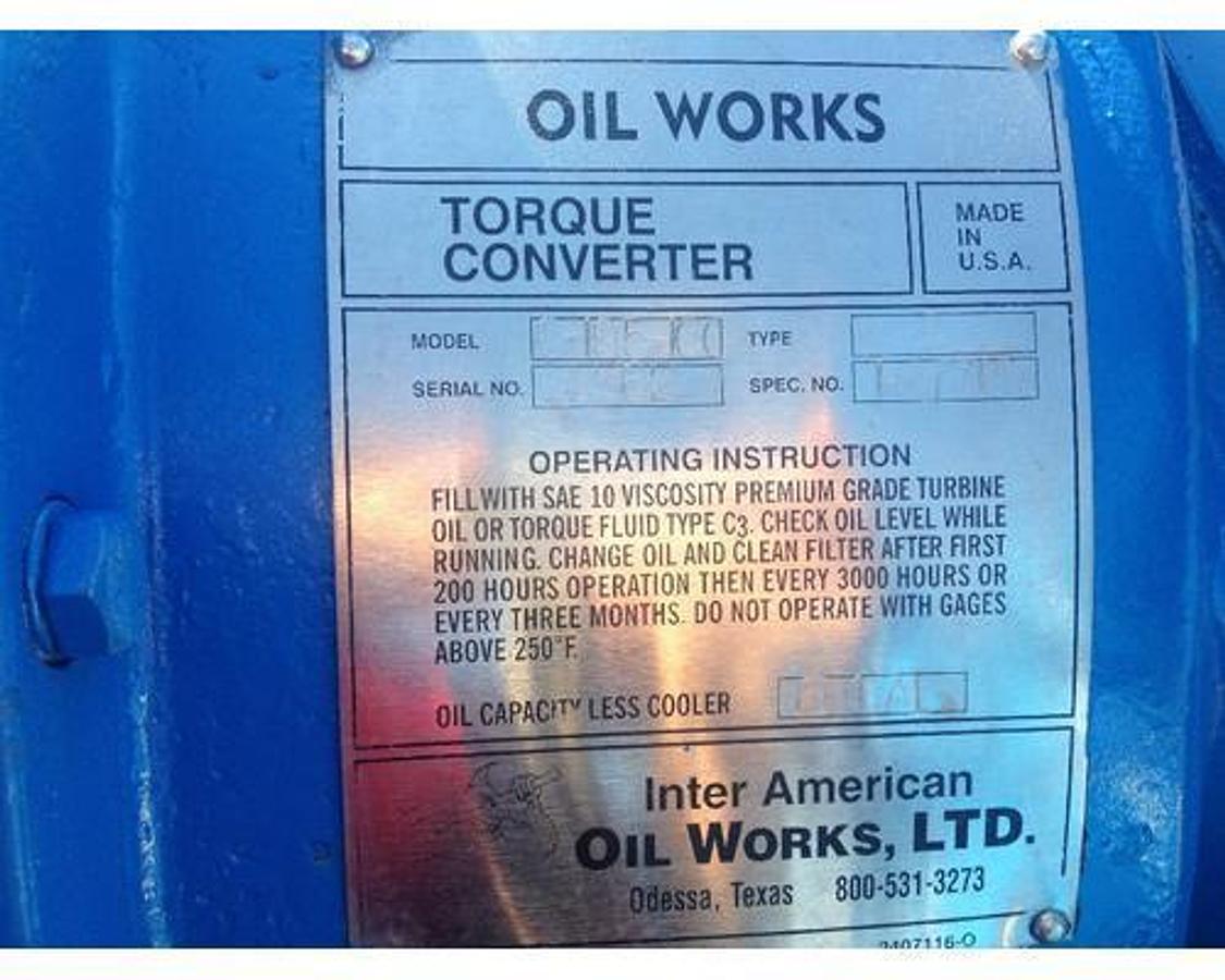 Used 2011 NATIONAL TORQUE CONVERTE NATIONAL