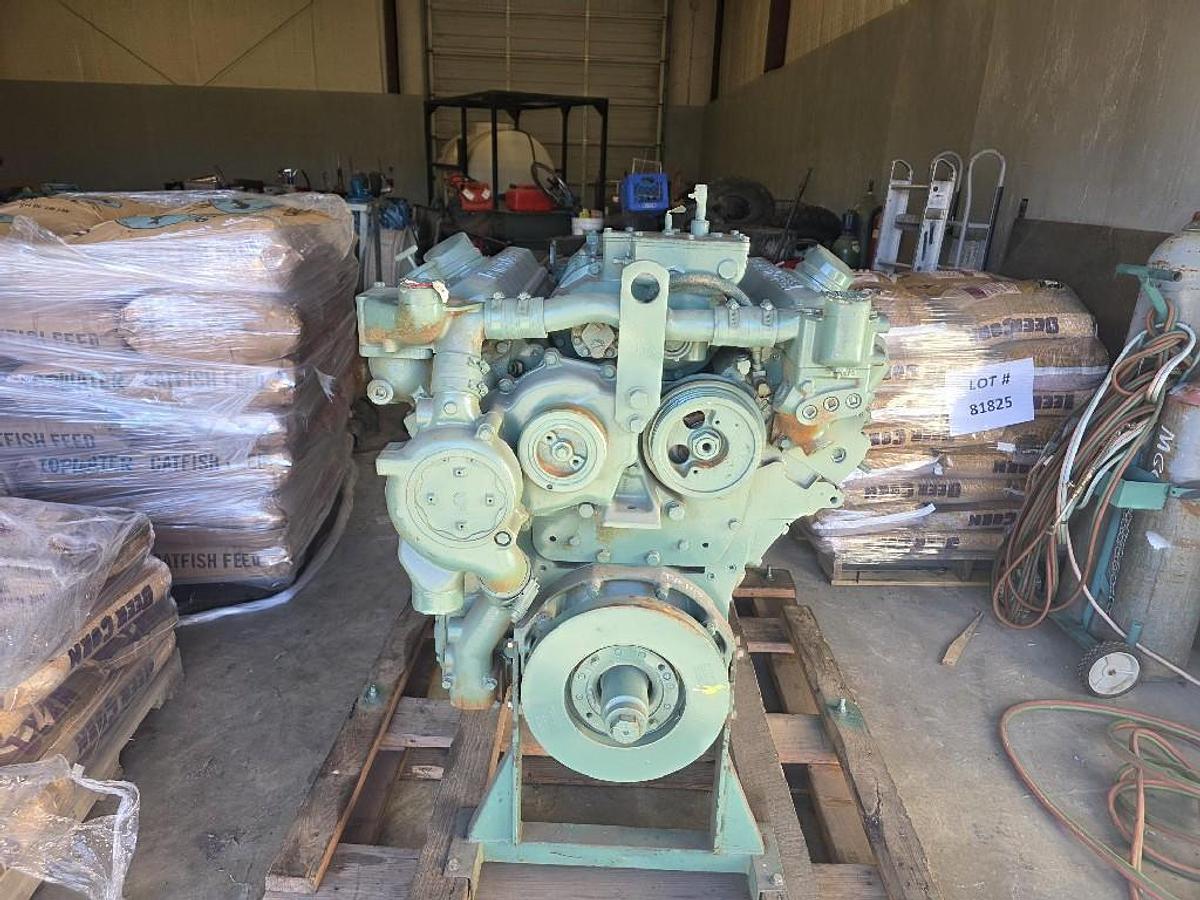 Used REMAN DETROIT DIESEL 8V92N 350HP SN# 08FF004781  MOD# 8083-7000  EXC.