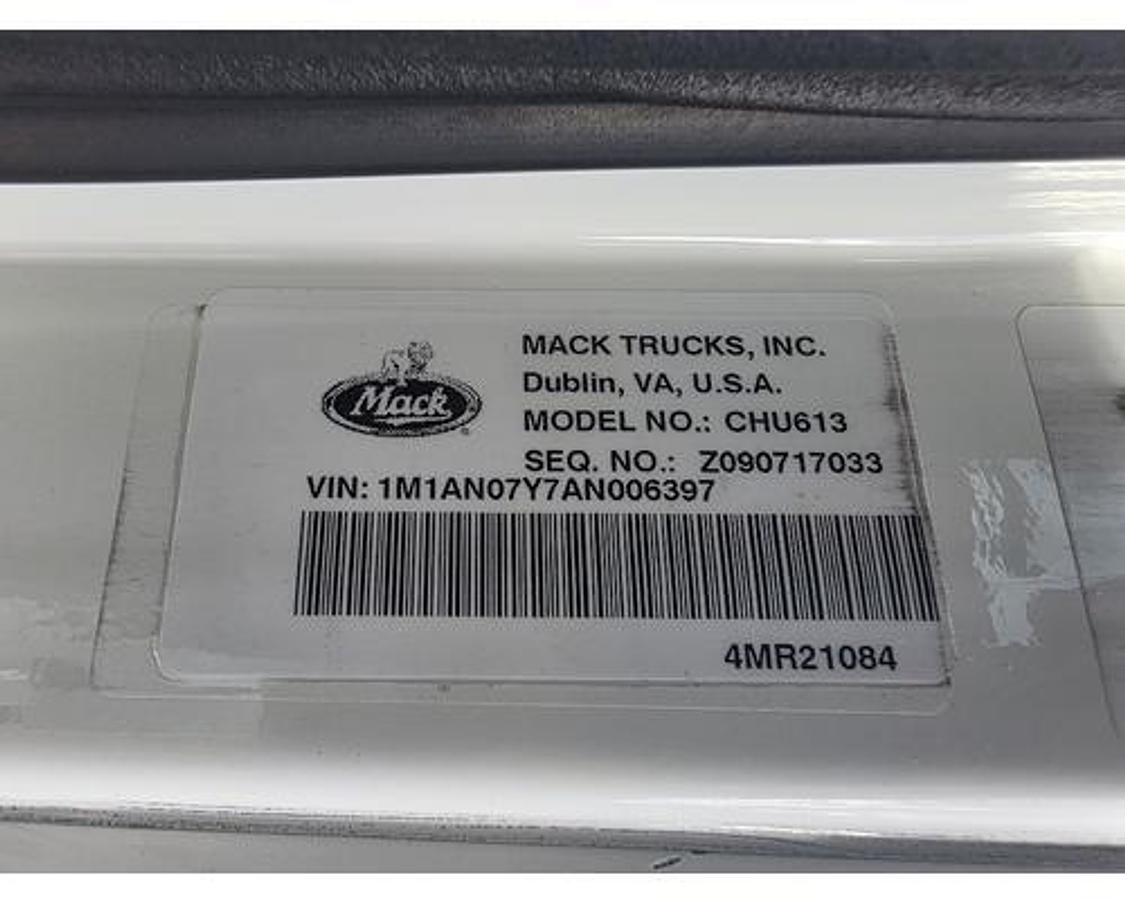 Used 2010 Mack CHU613