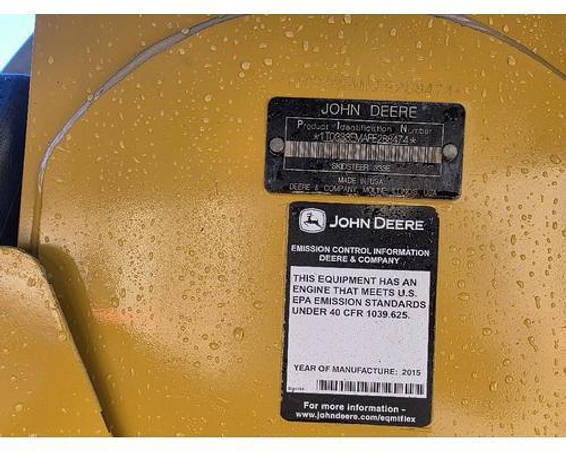 Used 2015 John Deere 333E