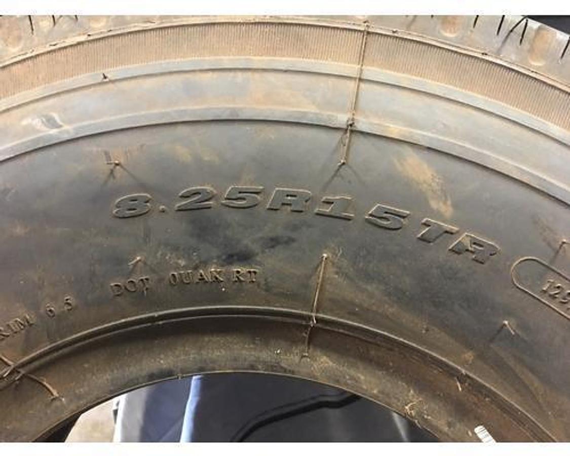 NEW NEVER USED 8.25R15TR TIRE