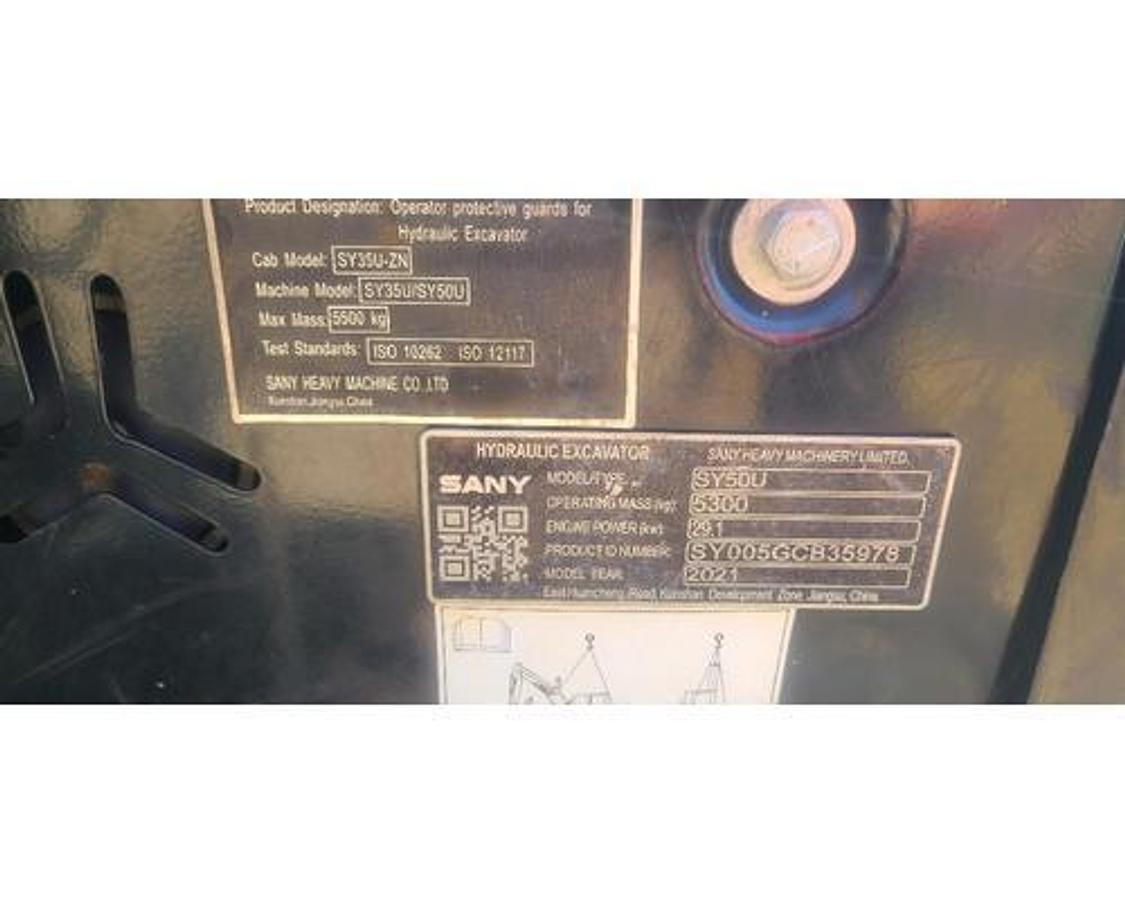 Used 2021 SANY SY50U