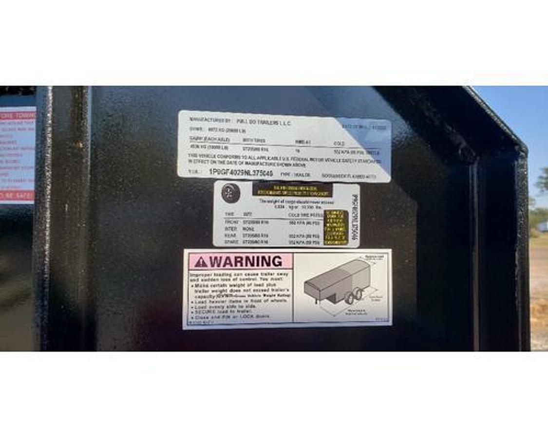 2022 PULL DO TRAILERS LLC 40 TD