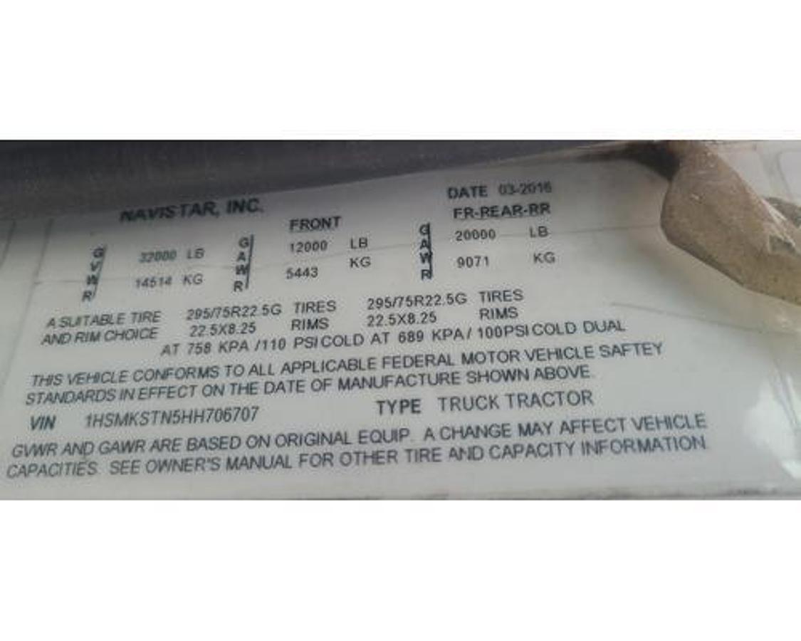 Used 2017 INTERNATIONAL 4400