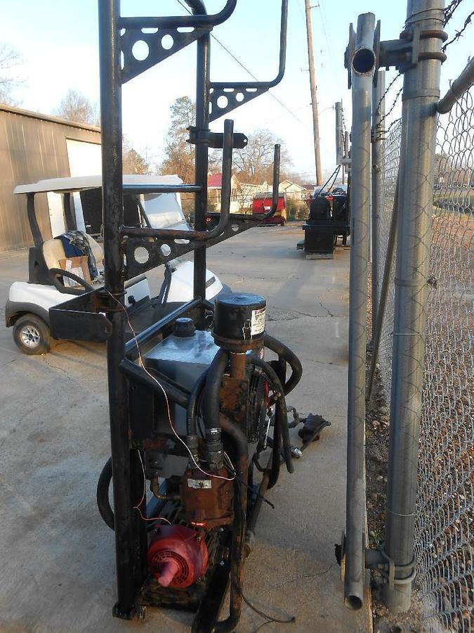 Used GARDNER DENVER BLOWER SYSTEM TRUCK  BLOWER #GD150ACW 1800MAX RPM, HYDROPACK  COOLER MODEL MH3 SN# S307823 WITH MACHINE SERVICES HYD PUMPS