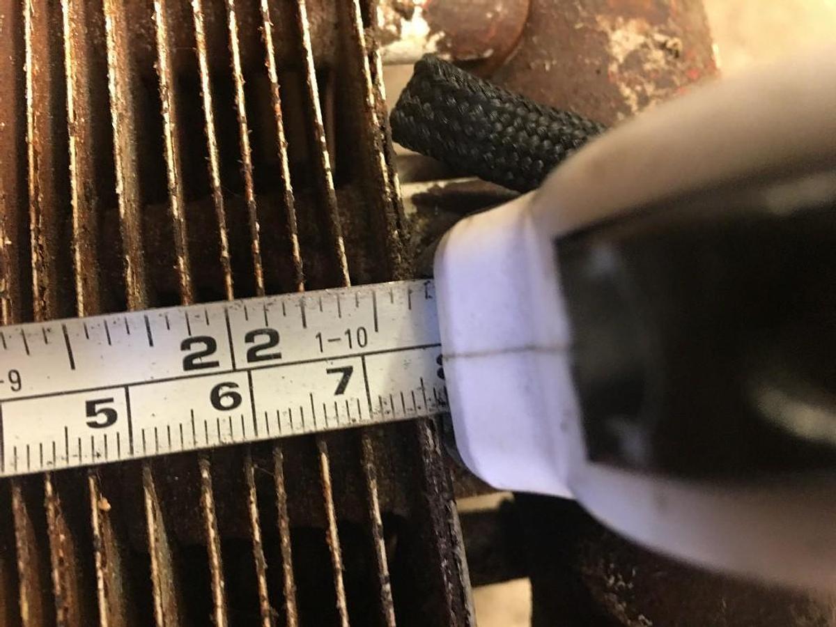 Used GOOD USED OIL COOLER, LENGTH: 23" W X : 22" L X 2" THICKNESS