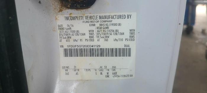 Used 2016 Ford F-550