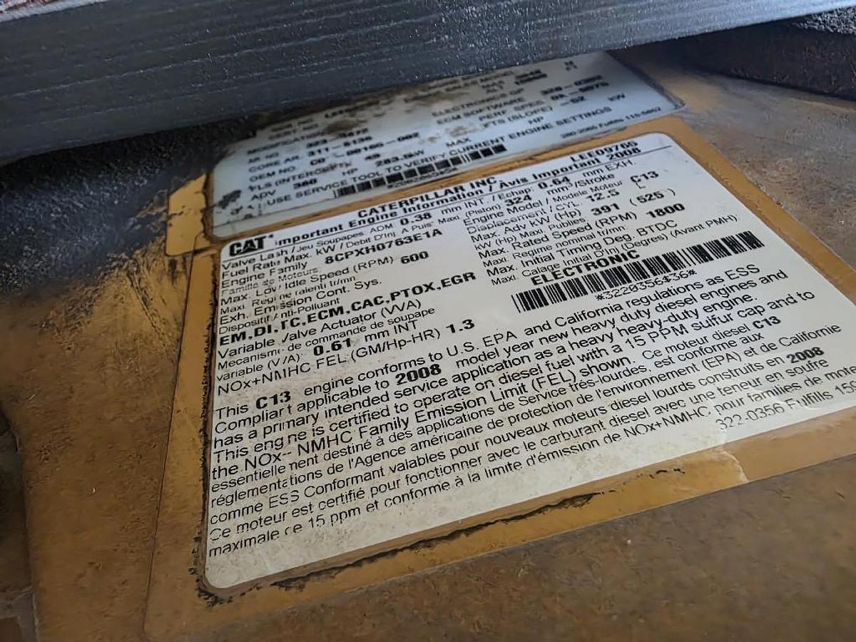 Used 2008 CAT C-13
