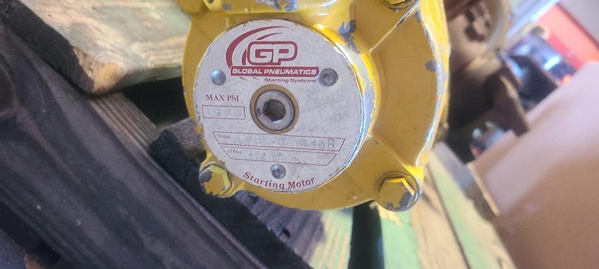 Used GOOD USED GLOBAL PNEUMATICS AIR STARTER # 150BMGL21RH6R