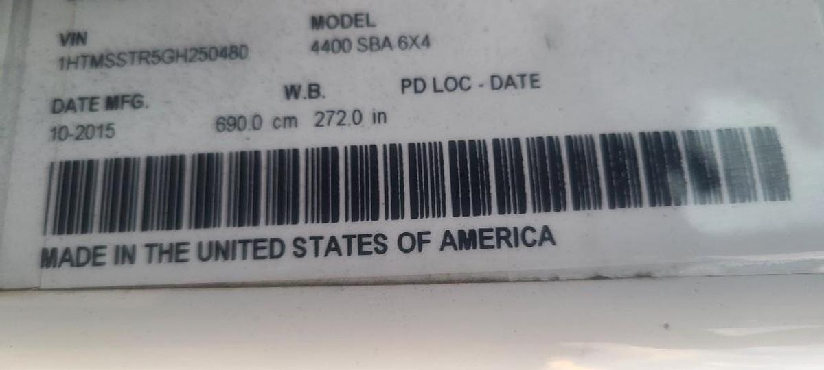 Used 2016 INTERNATIONAL 4400