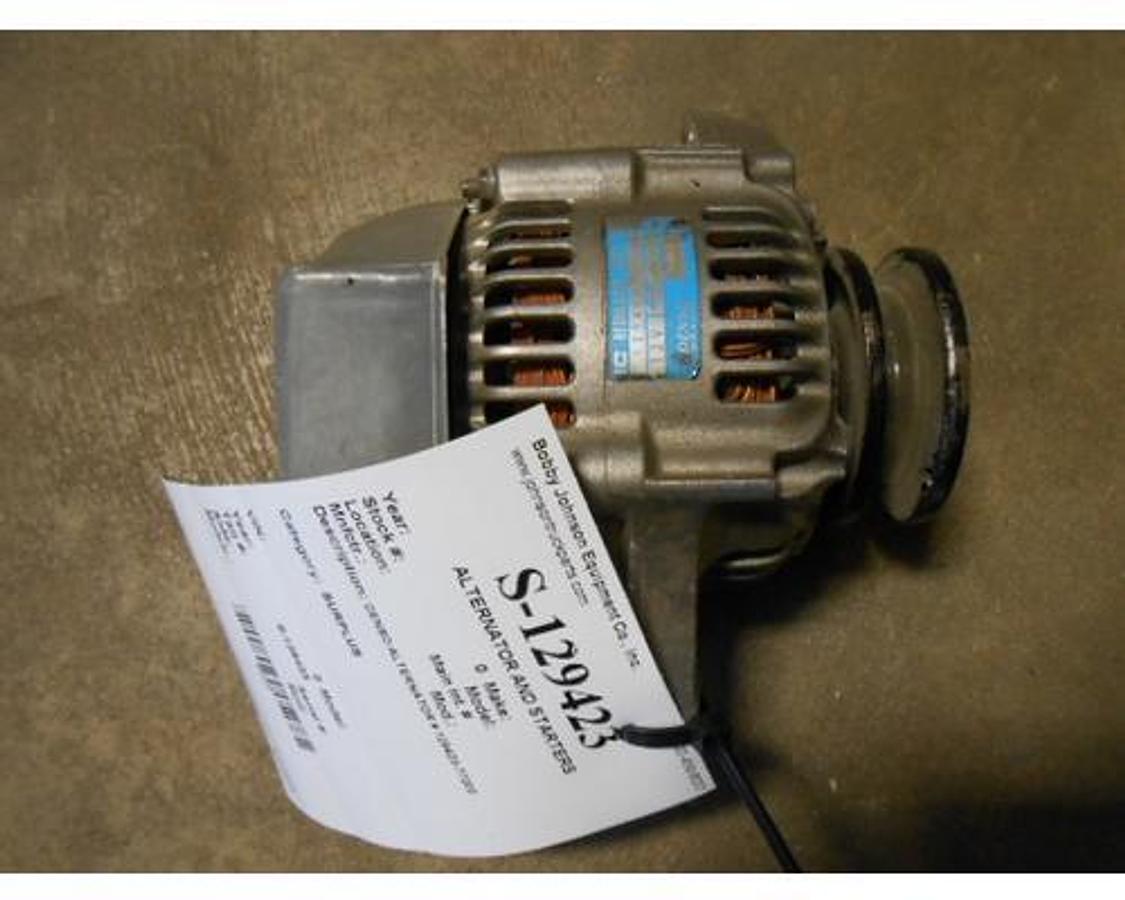 New surplus NEW DENSO ALTERNATOR FOR JOHN DEERE 12V 40 AMP. 3 PRONG REGULATOR