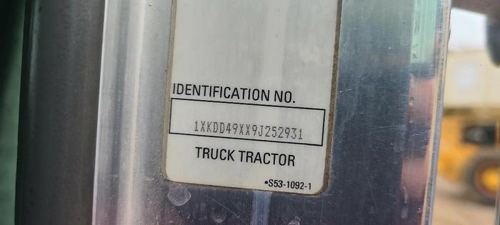 Used 2009 Kenworth T800