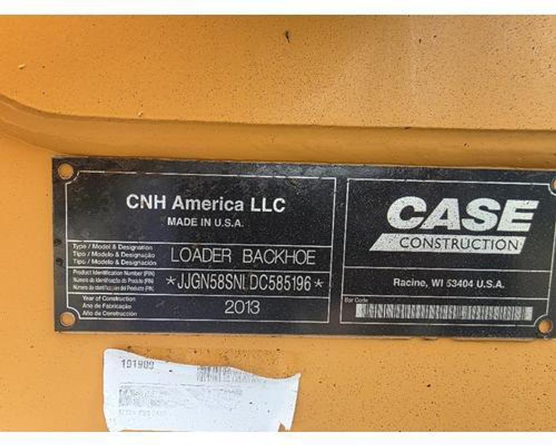Used 2013 CASE 580N