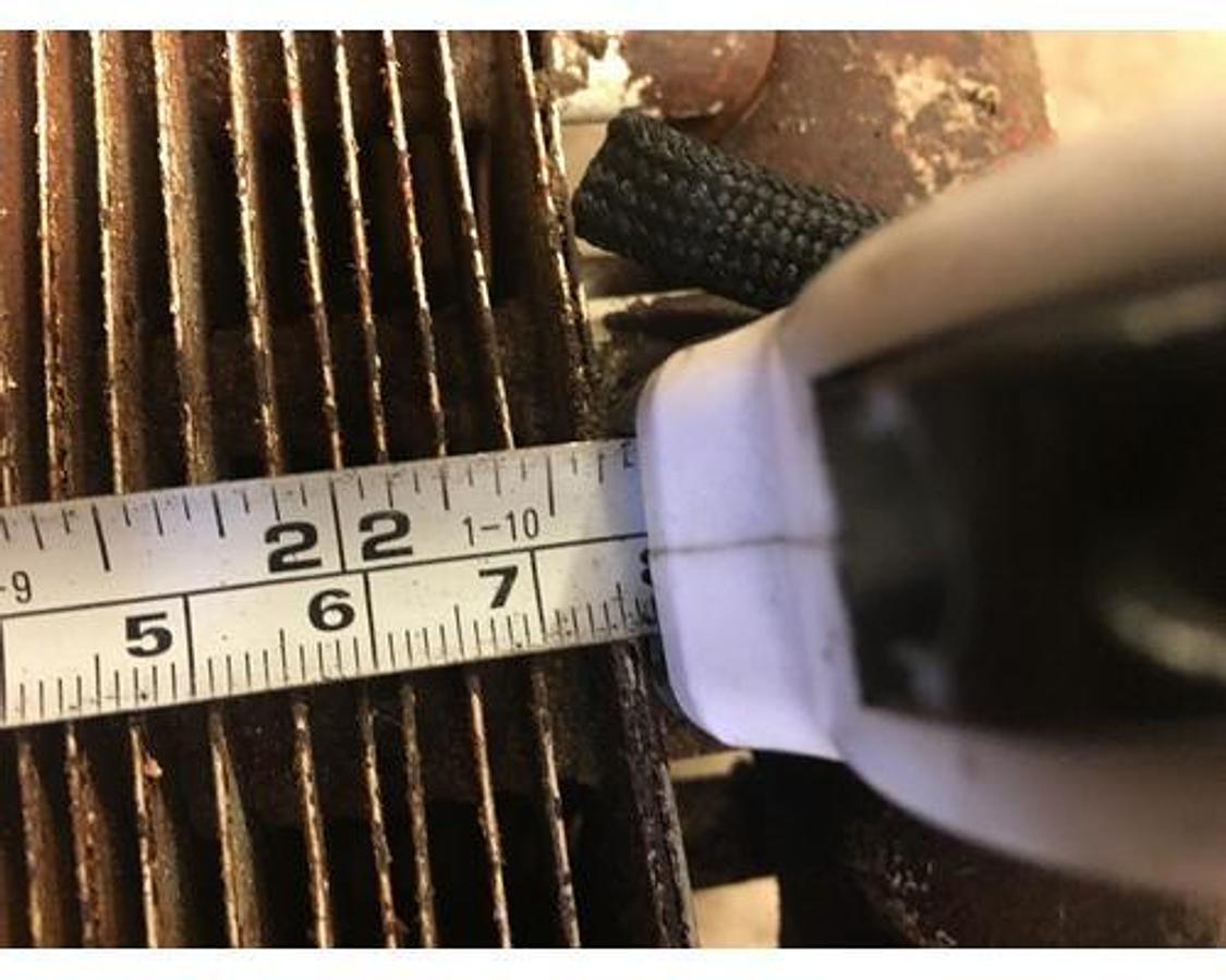 Used GOOD USED OIL COOLER, LENGTH: 23" W X : 22" L X 2" THICKNESS