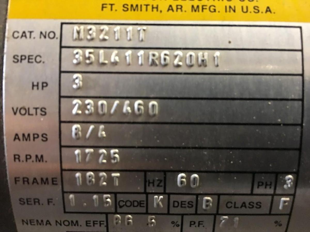 Used USED POWEREX AIR COMPRESSOR, MODEL # STS030132