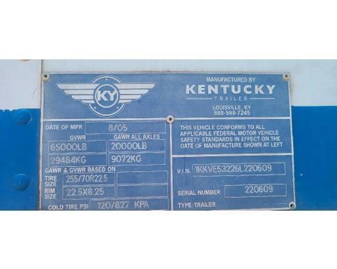 Used 2006 KENTUCKY MOVER BOX