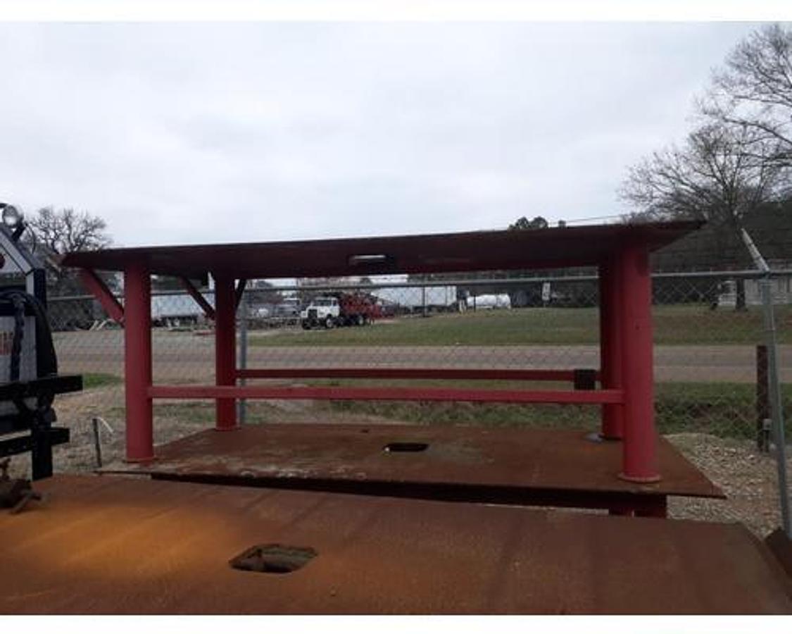 Used USED STEEL SHOP TABLE  WORK TABLE  104" L X 53"W X 36" H