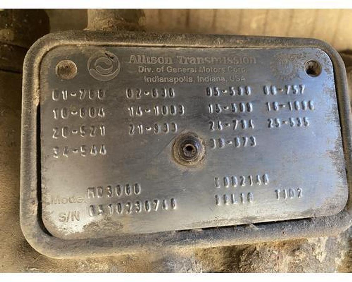 Used 2001 Allison F750