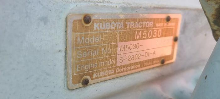 Used 1986 Kubota M5030