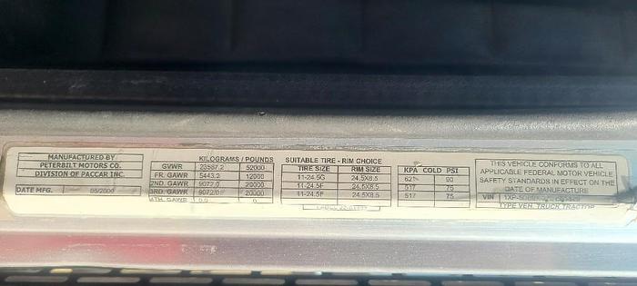 Used 2001 Peterbilt 379