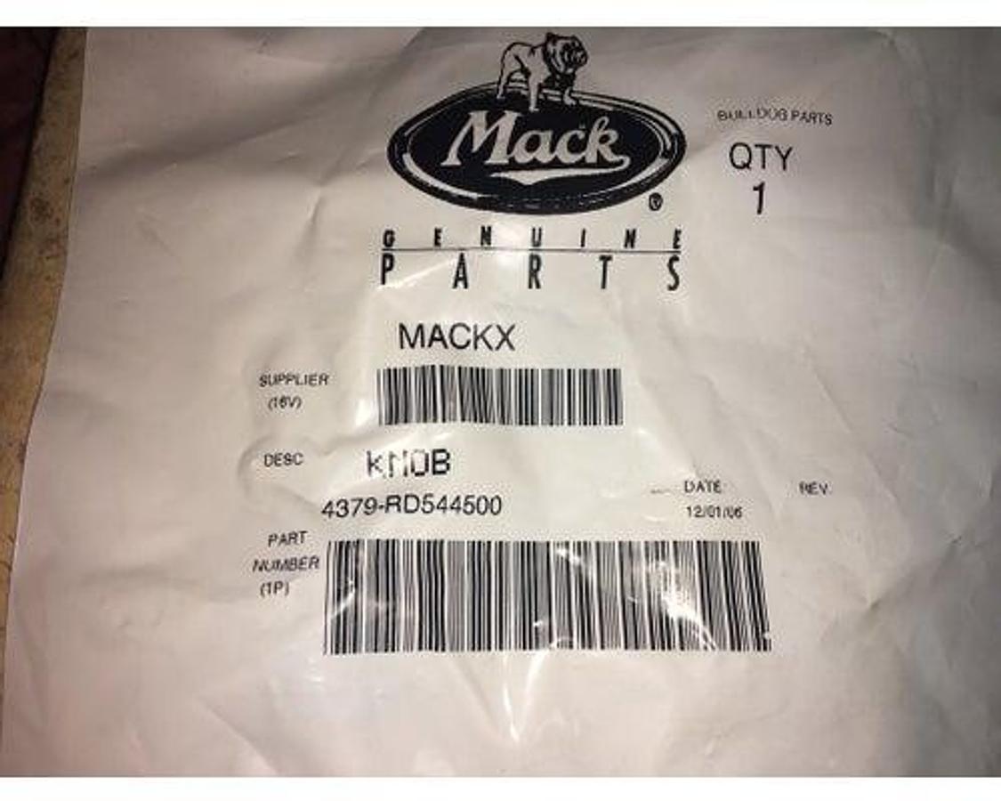 New surplus NEW SURPLUS KNOB AIR VENT CONTROL MACK