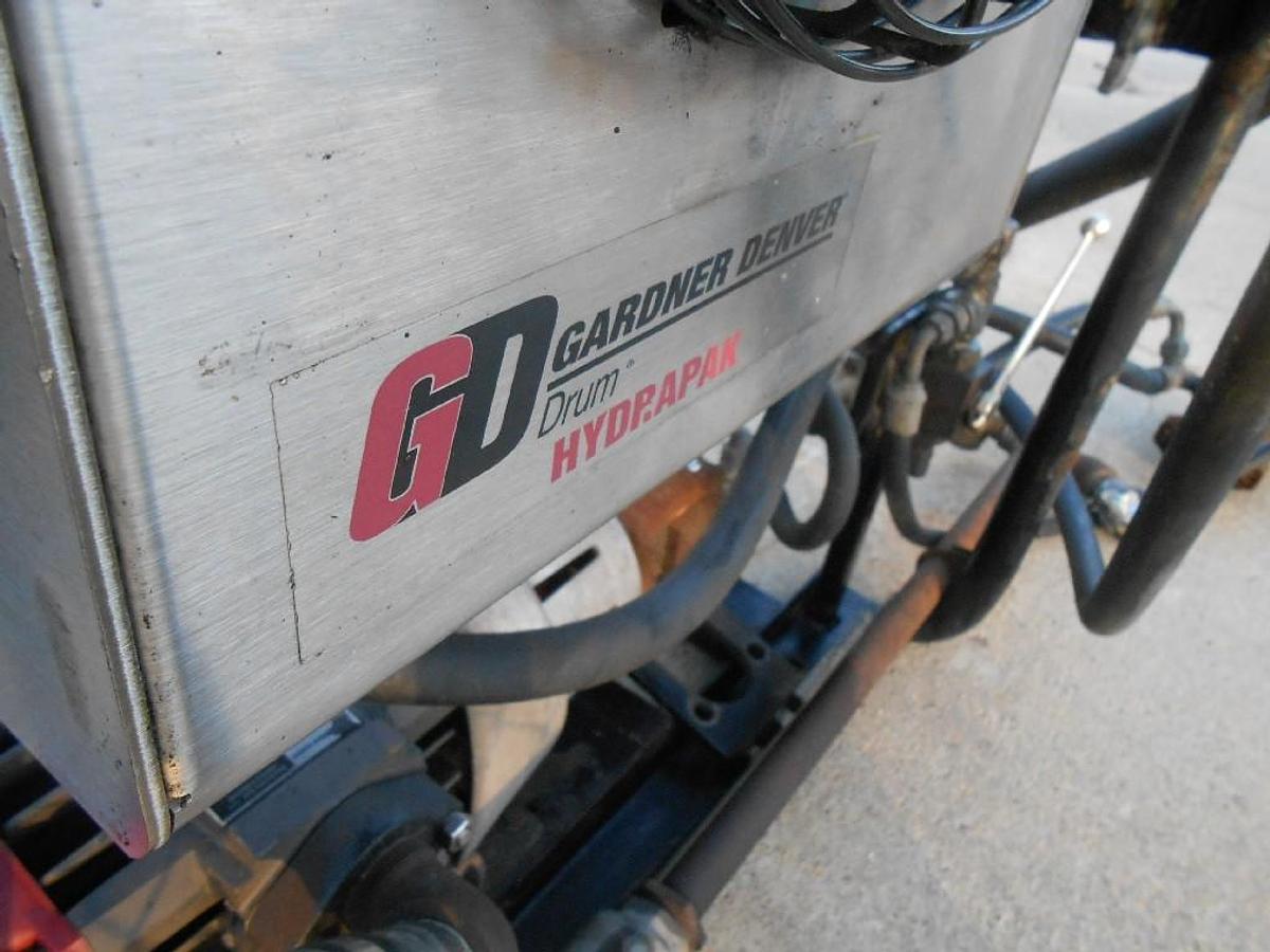 Used GARDNER DENVER BLOWER SYSTEM TRUCK  BLOWER #GD150ACW 1800MAX RPM, HYDROPACK  COOLER MODEL MH3 SN# S307823 WITH MACHINE SERVICES HYD PUMPS
