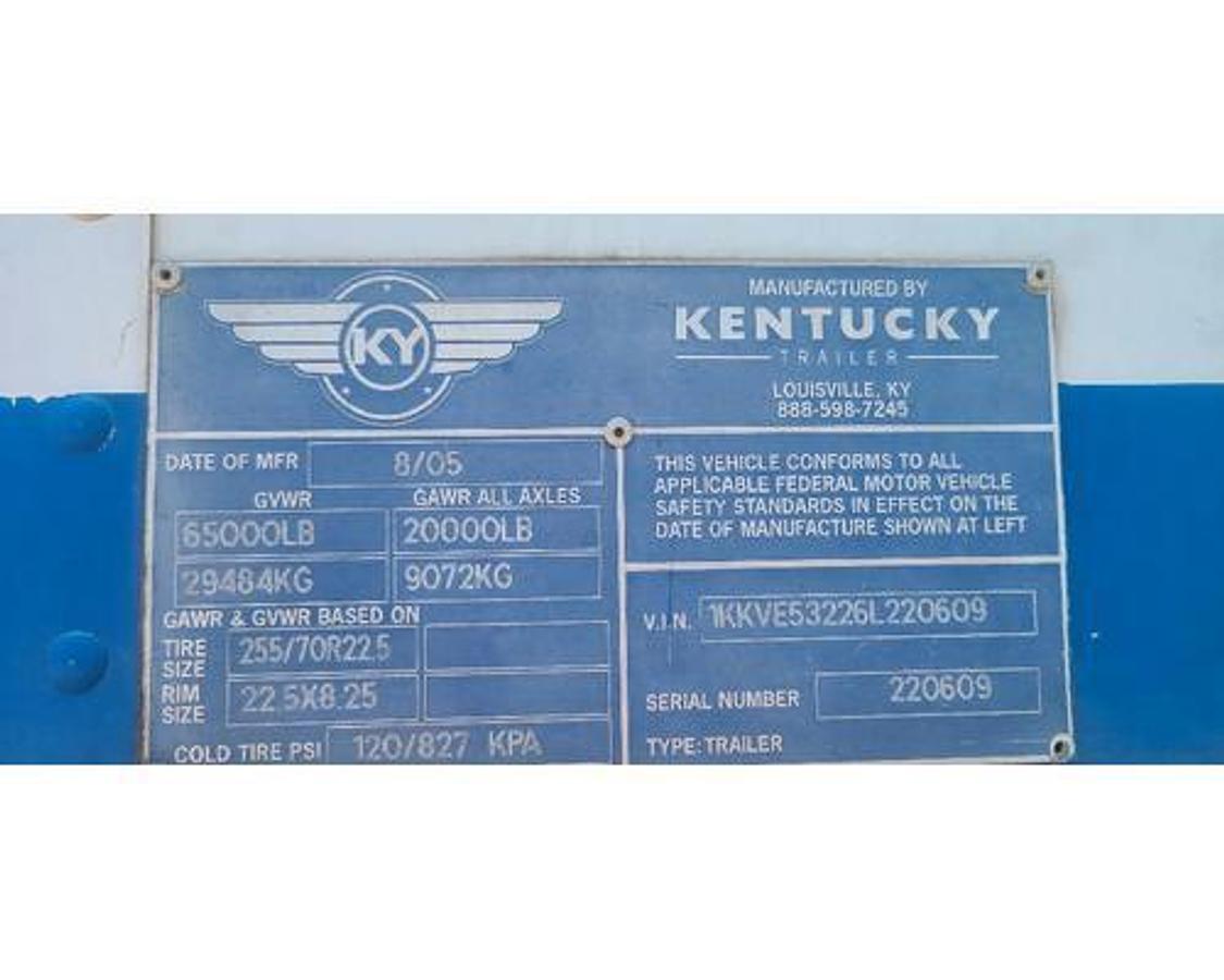 Used 2006 KENTUCKY MOVER BOX
