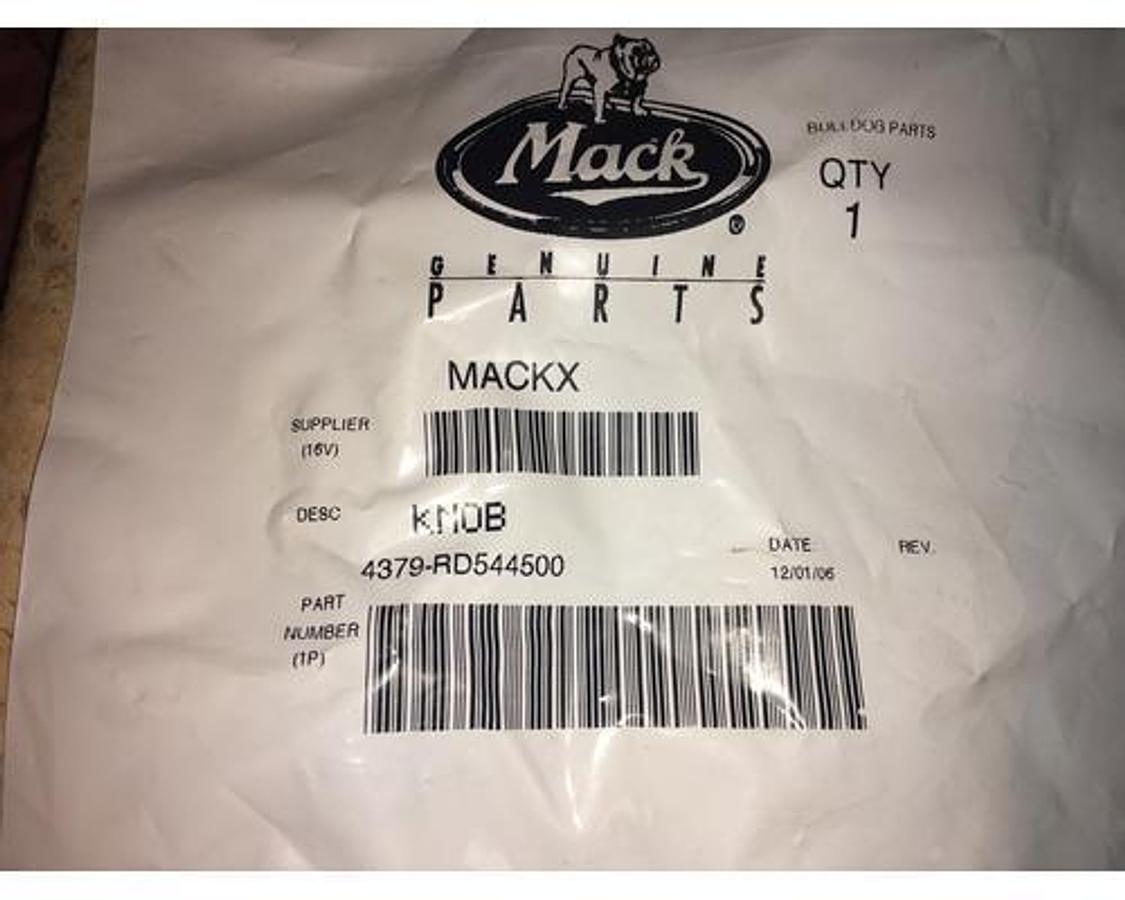 New surplus NEW SURPLUS KNOB AIR VENT CONTROL MACK