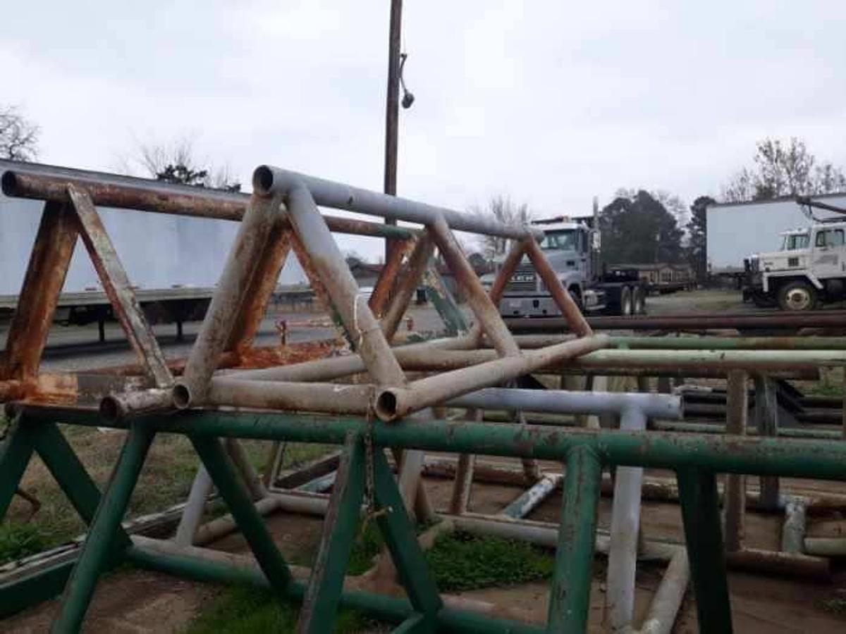 Used PIPE RACK 37" HEIGHT X 129" LENGTH