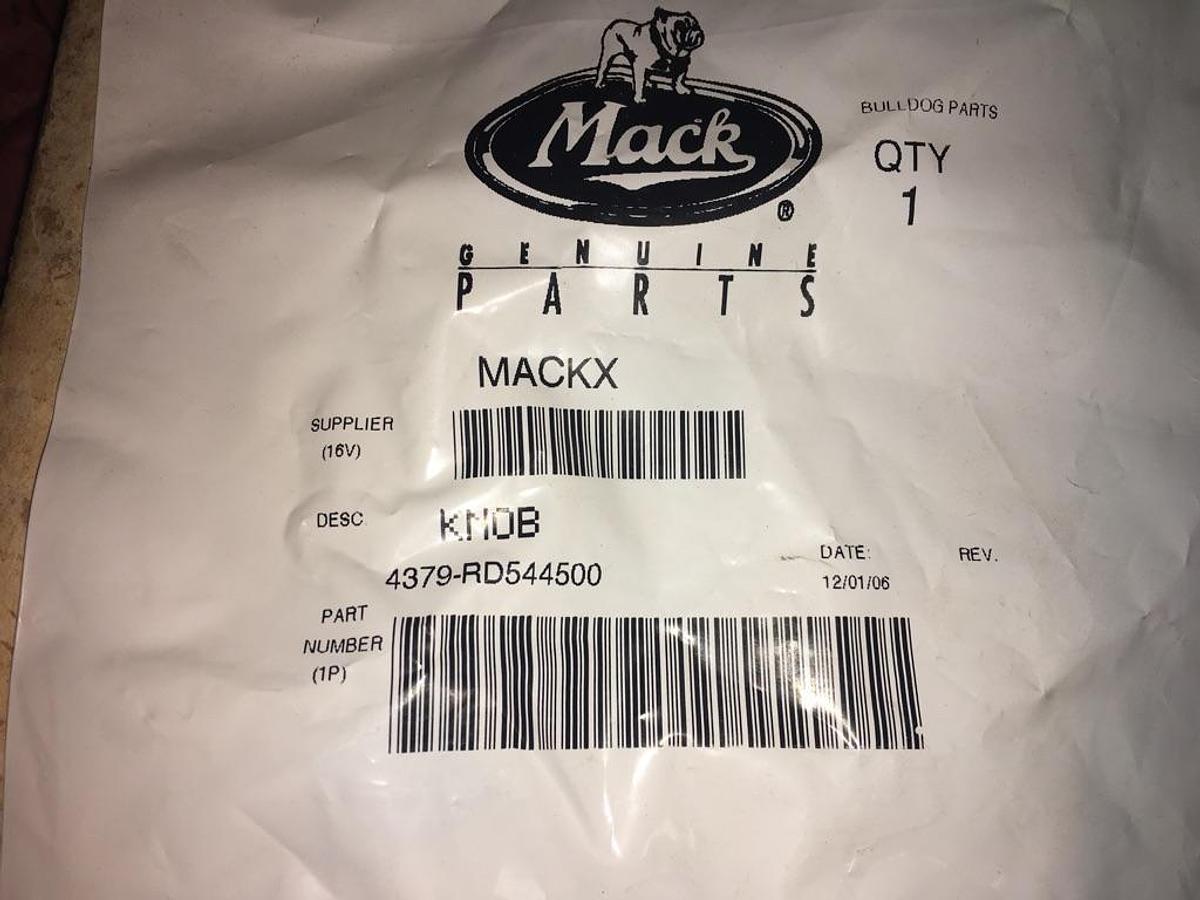 New surplus NEW SURPLUS KNOB AIR VENT CONTROL MACK