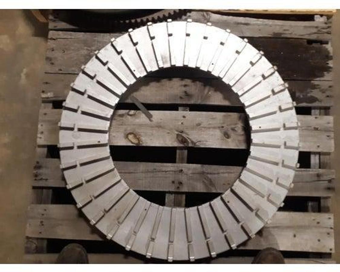 Used USED WPT CLUTCH PARTS 3 FRICTION DISC PN# W30-07-902 30" X1.25" 123 TEETH/ 1 AIR TUBE PN# W31-20-901/ PRESSURE PLATE PN# W30-03-100C1