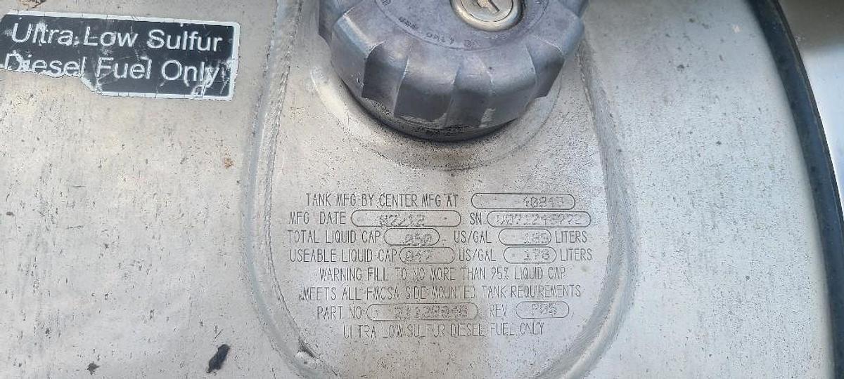 Used GOOD USED 50 GALLON ALUMINUM HYDRAULIC TANK- SADDLE MOUNT