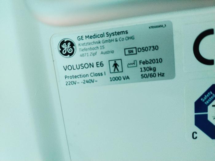 Gebraucht GE Voluson E6 Ultraschallgerät inkl. 3 Sonden Ultrasound