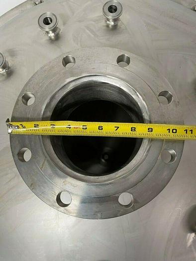 Used 400 Liter Stainless Steel Dimple Jacketed Reactor